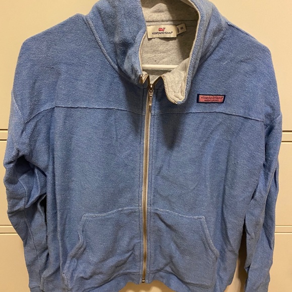 vineyard vines zip up - Picture 1 of 3